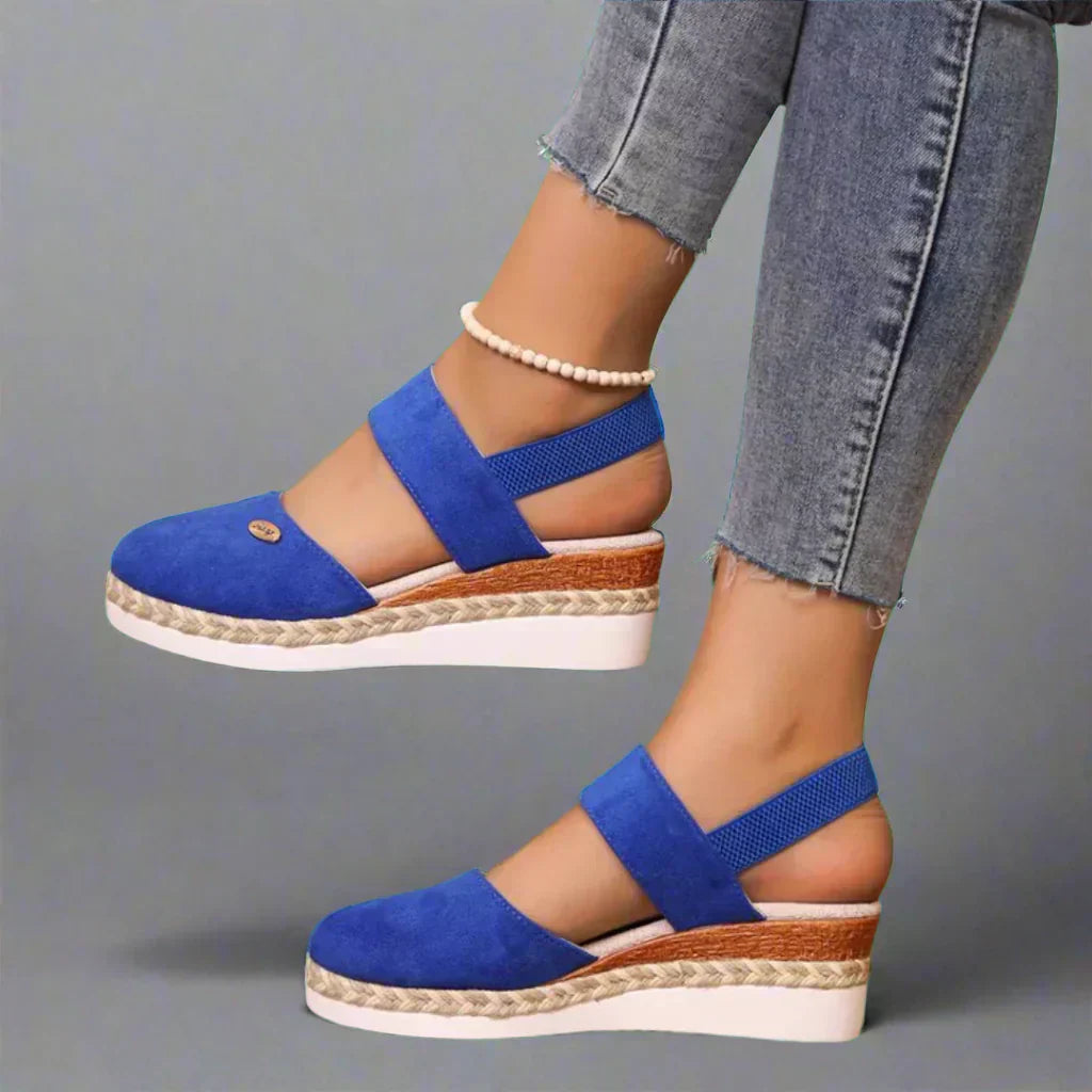 Dalina - Ortopædiske Espadriller med Platform