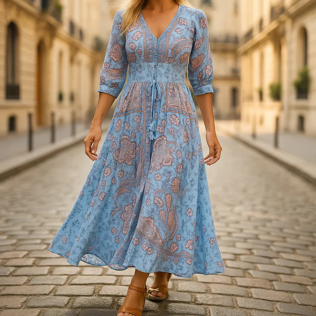 Marion - Ľahké Boho Chic Prémiové Šaty