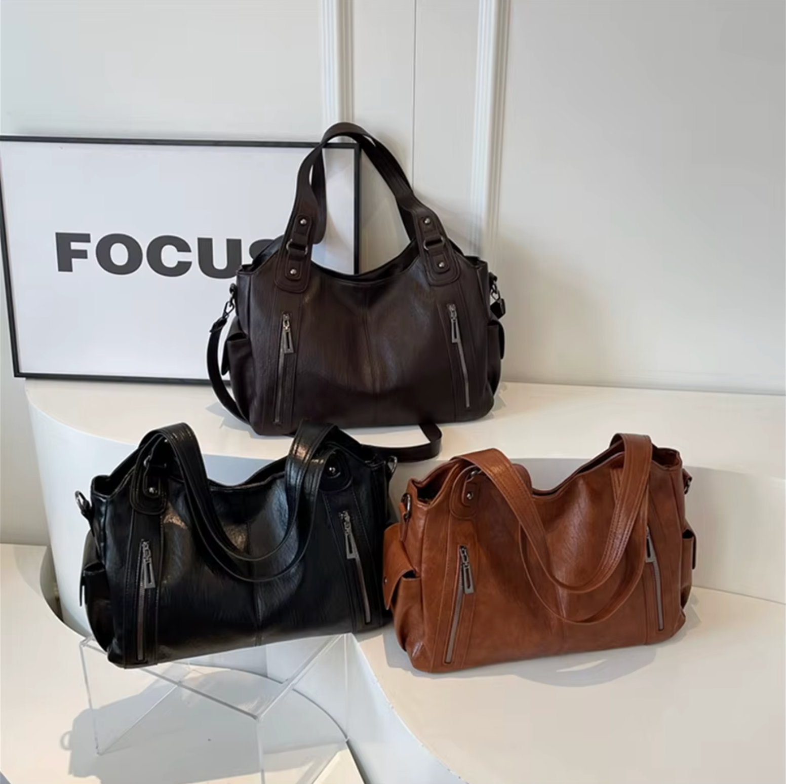 Prosper - Sac à Bandoulière en Cuir
