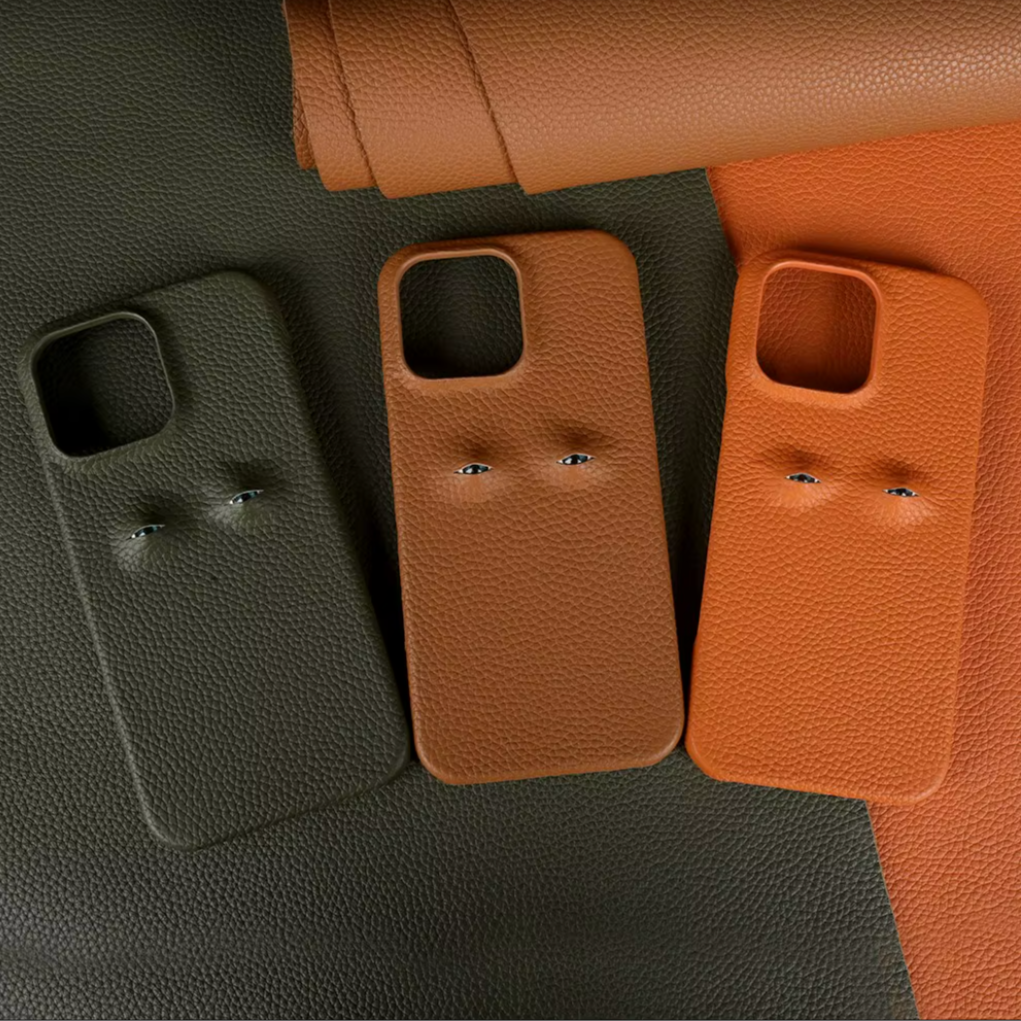 iGuard™ - Coque Observatrice en Cuir iPhone