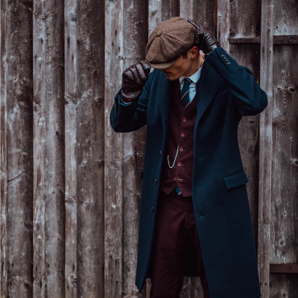 Shelby - Beret de Gentleman en Tweed | Peaky Blinders