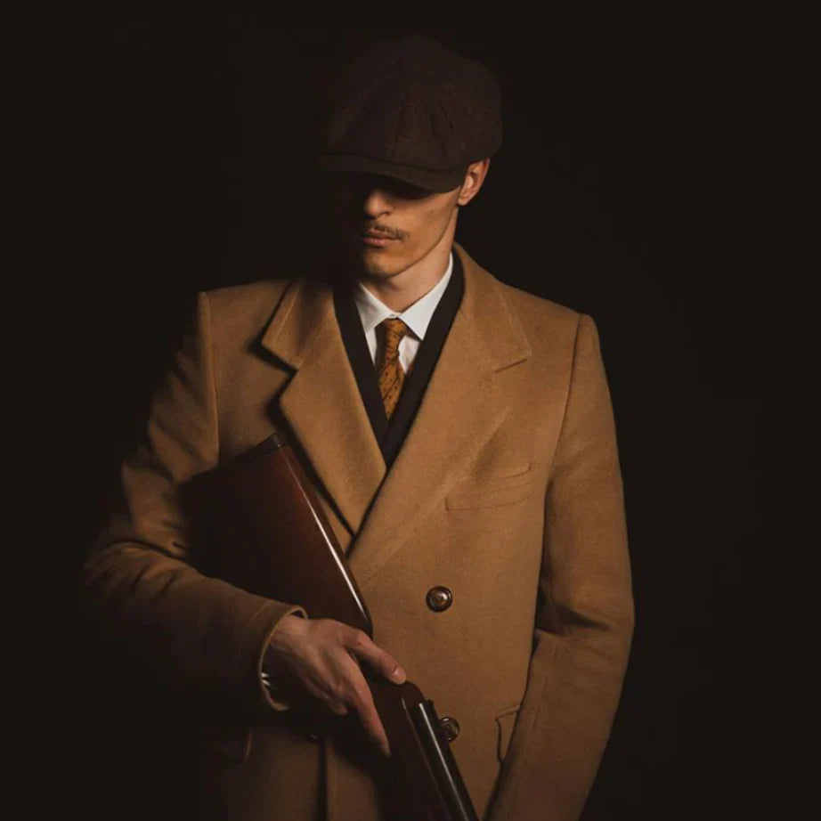 Shelby - Beret de Gentleman en Tweed | Peaky Blinders