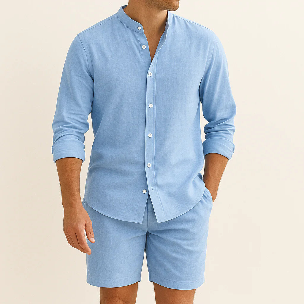 Augusto - Elegant Sommersæt i Hør