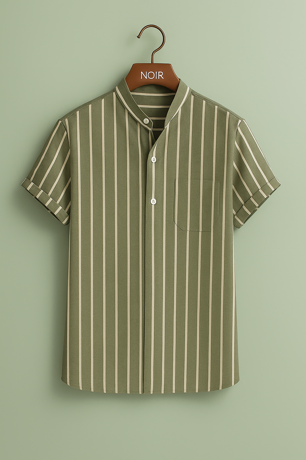 Ivan - Halvknappet Sommerskjorte i Hør