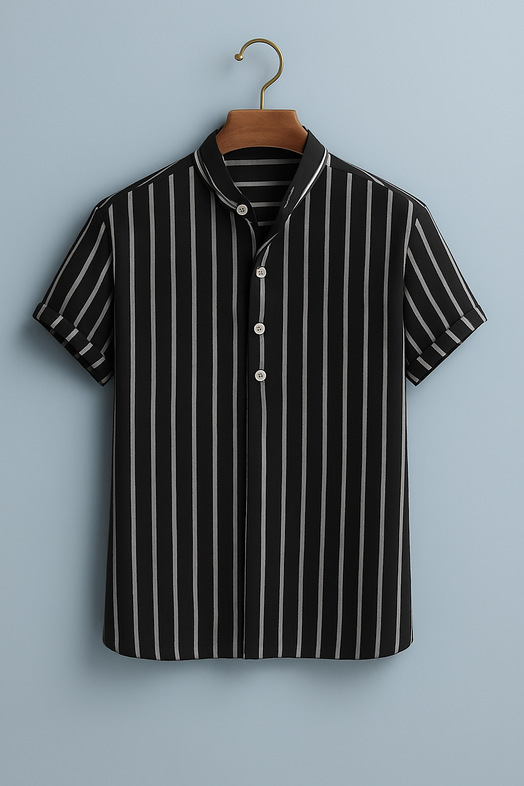 Ivan - Halvknappet Sommerskjorte i Hør