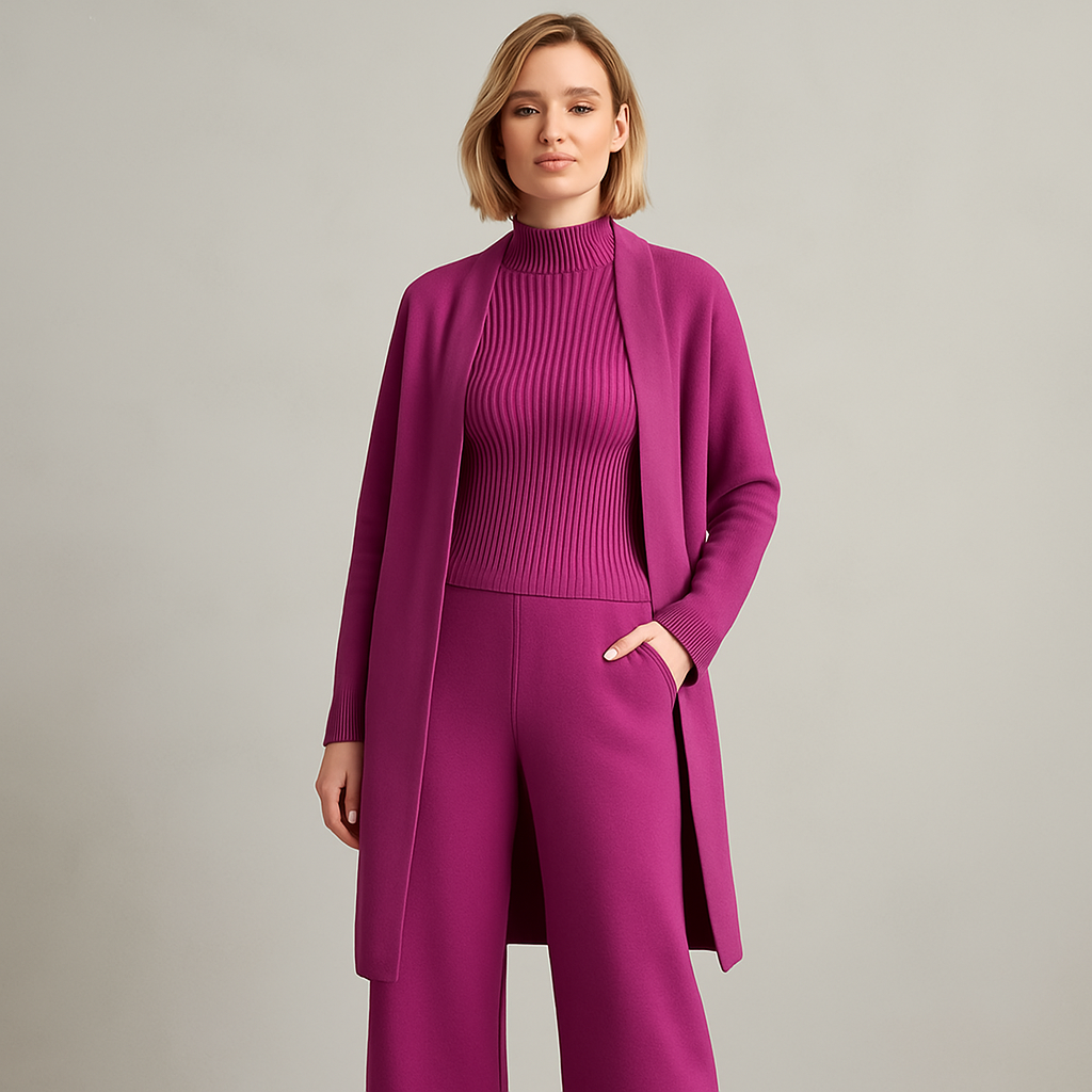 Galina - Prémiová Bavlněná Souprava z 3 Dílů