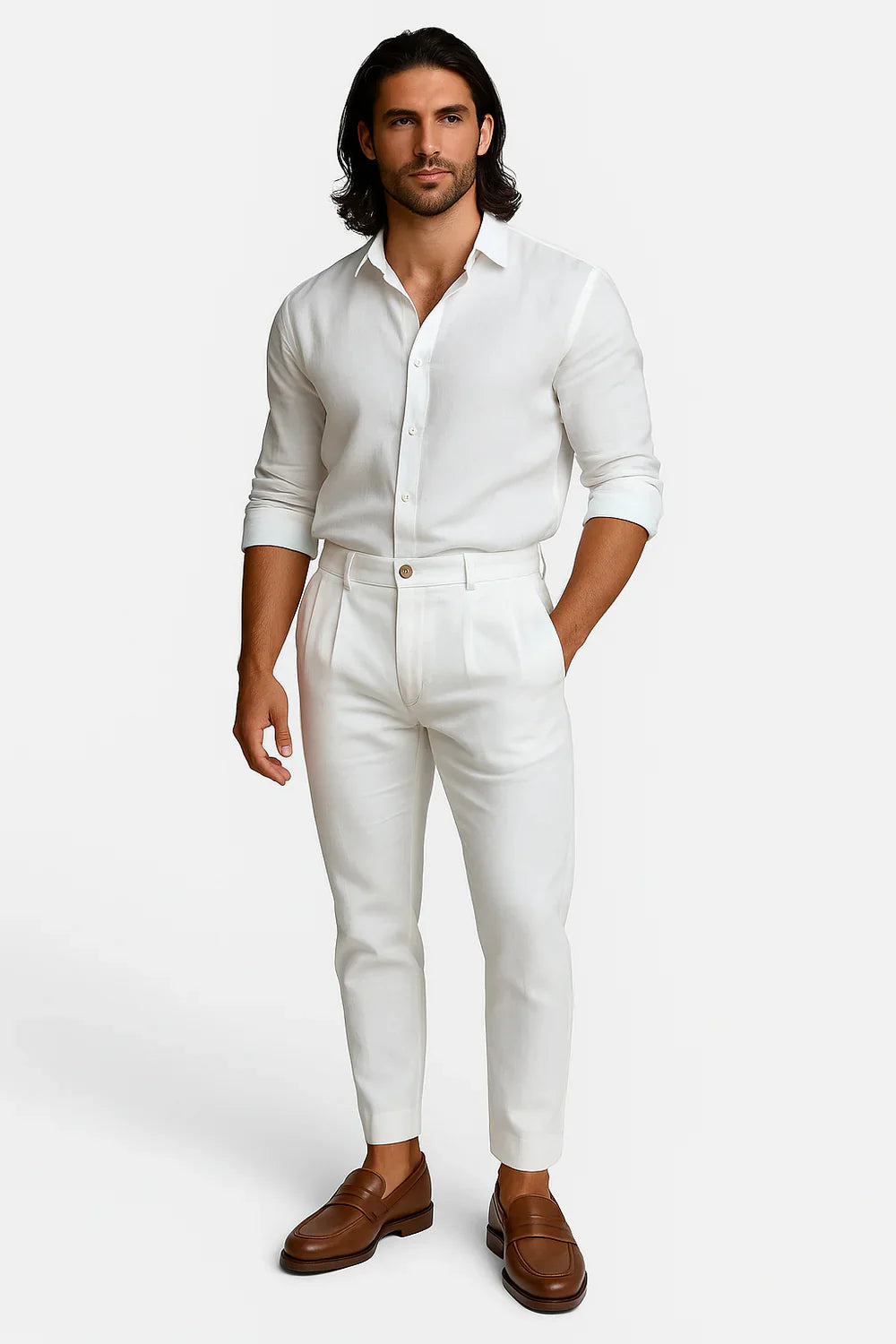 Santiago - Sofistikerede Lette Linnedbukser