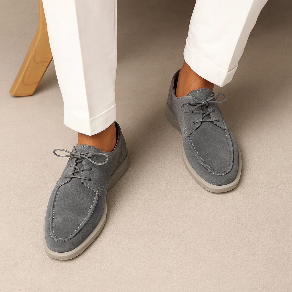 Joshua - Mocasines de Ante Premium Elegantes