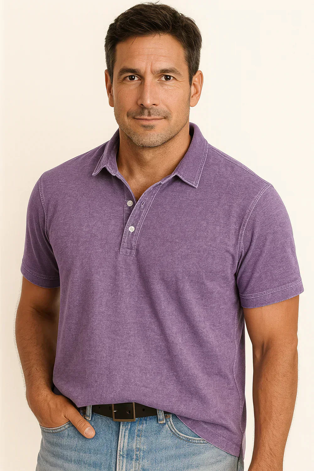 Matteo - Økologisk Bomulds Antiperspirant Poloshirt