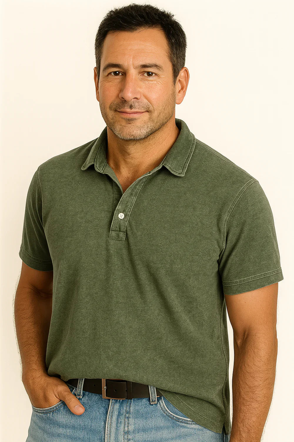 Matteo - Økologisk Bomulds Antiperspirant Poloshirt