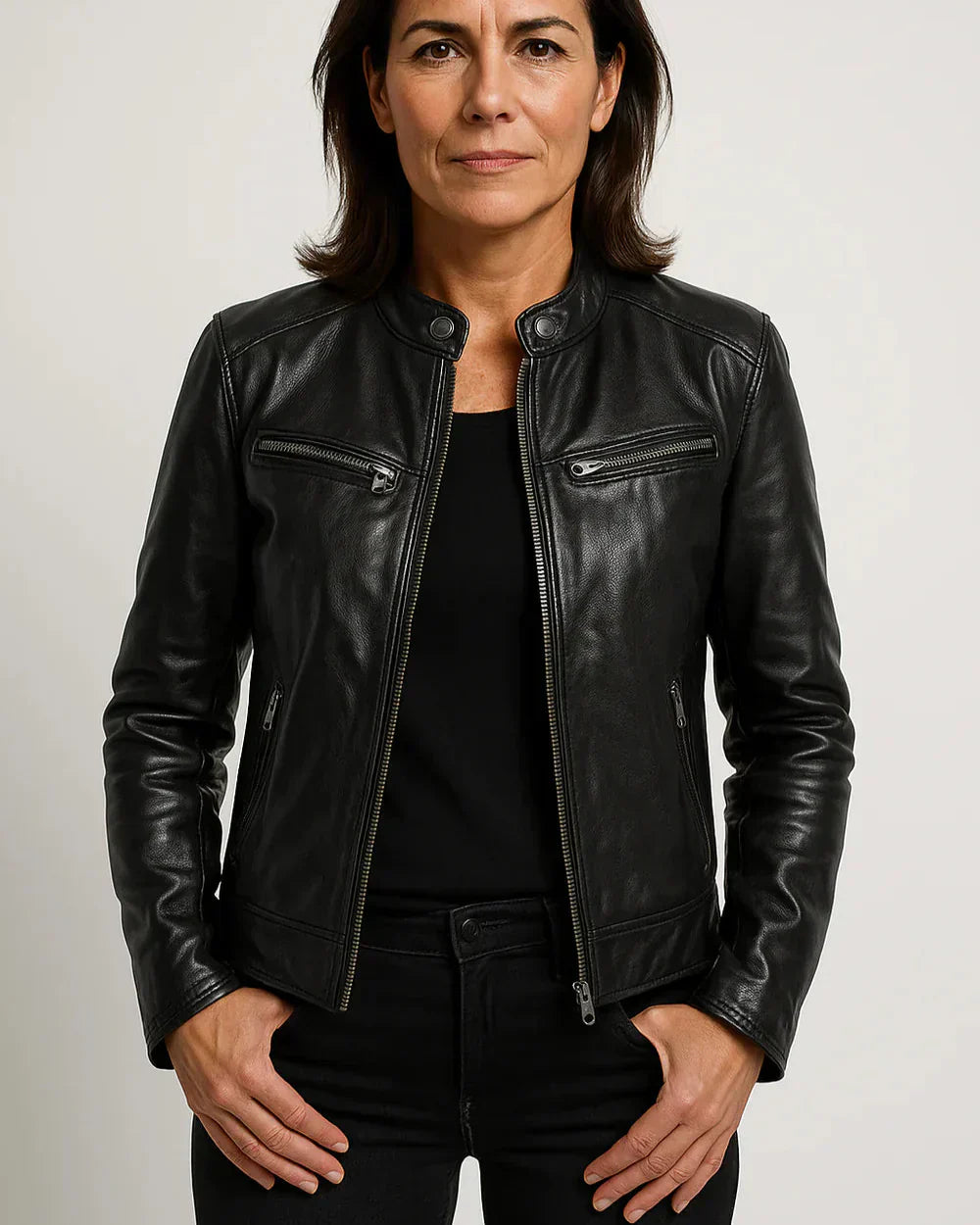 Edmond - Timeless Leather Jacket