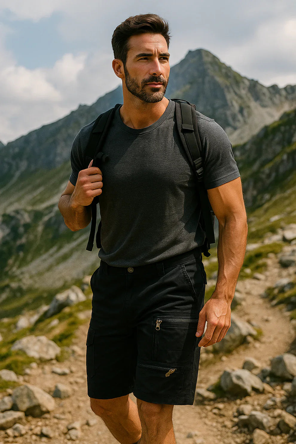 Scott - Holdbare Alsidige Cargo Shorts