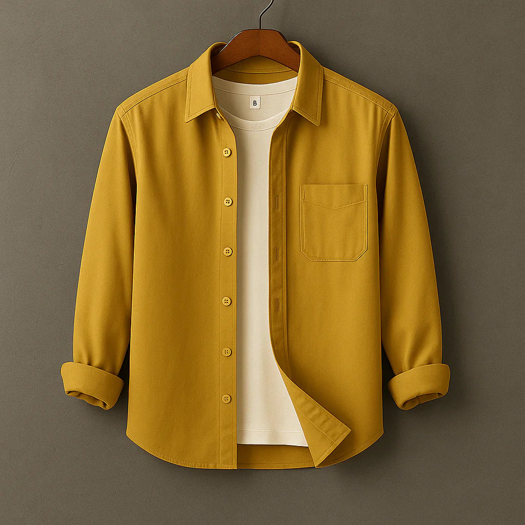 Marlo - Tidløs Klassisk Bomuldsskjorte