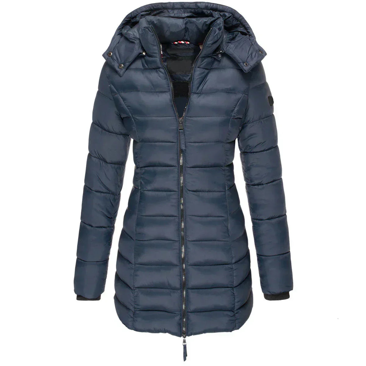 Noéline - Manteau à Capuche Hivernal Matelassé