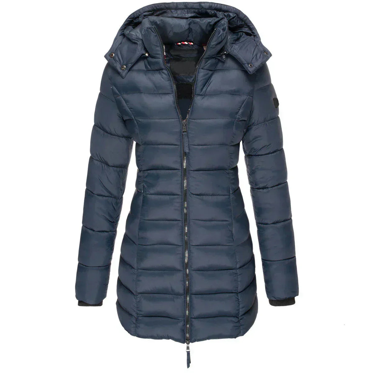 Noéline - Manteau à Capuche Hivernal Matelassé