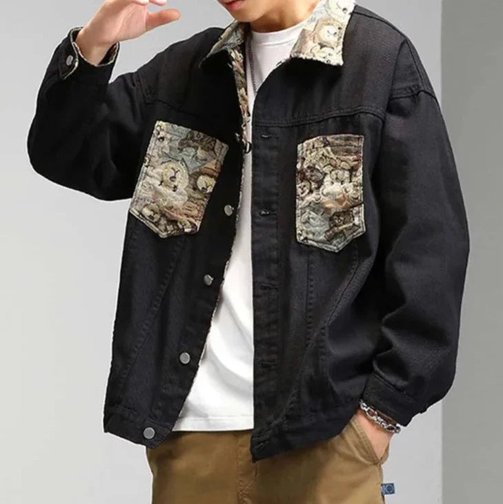 Oso - Veste Retro en Denim Premium