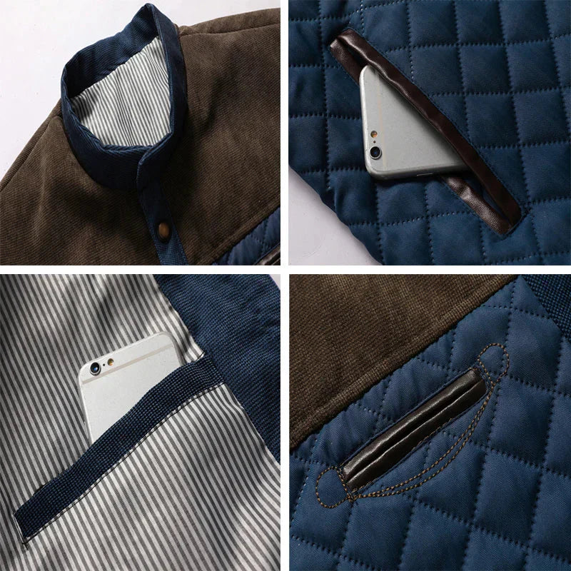 Adrien - Premium Quality Bimaterial Jacket