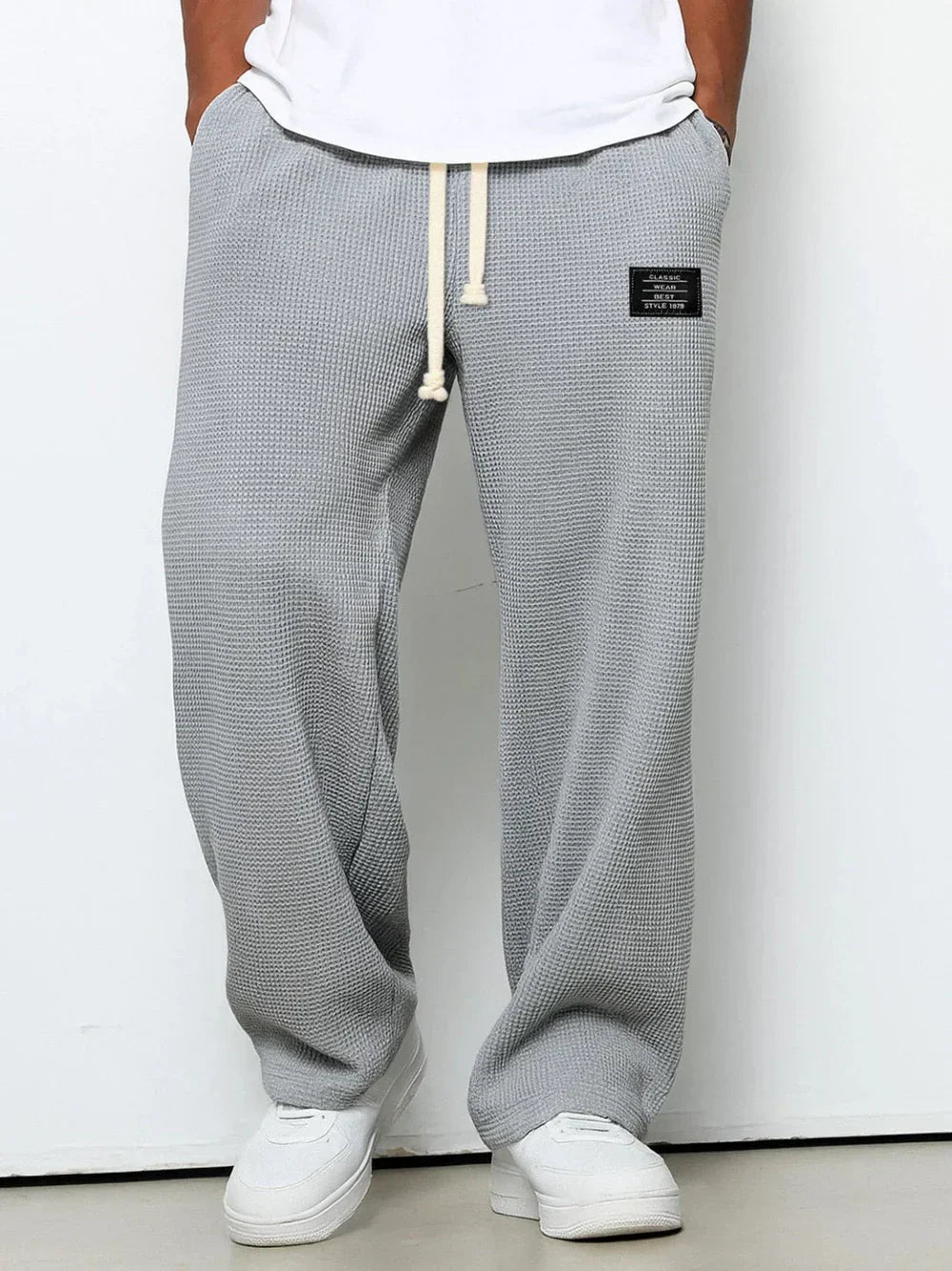 Malo - Wide Leg Pants with Adjustable Waist