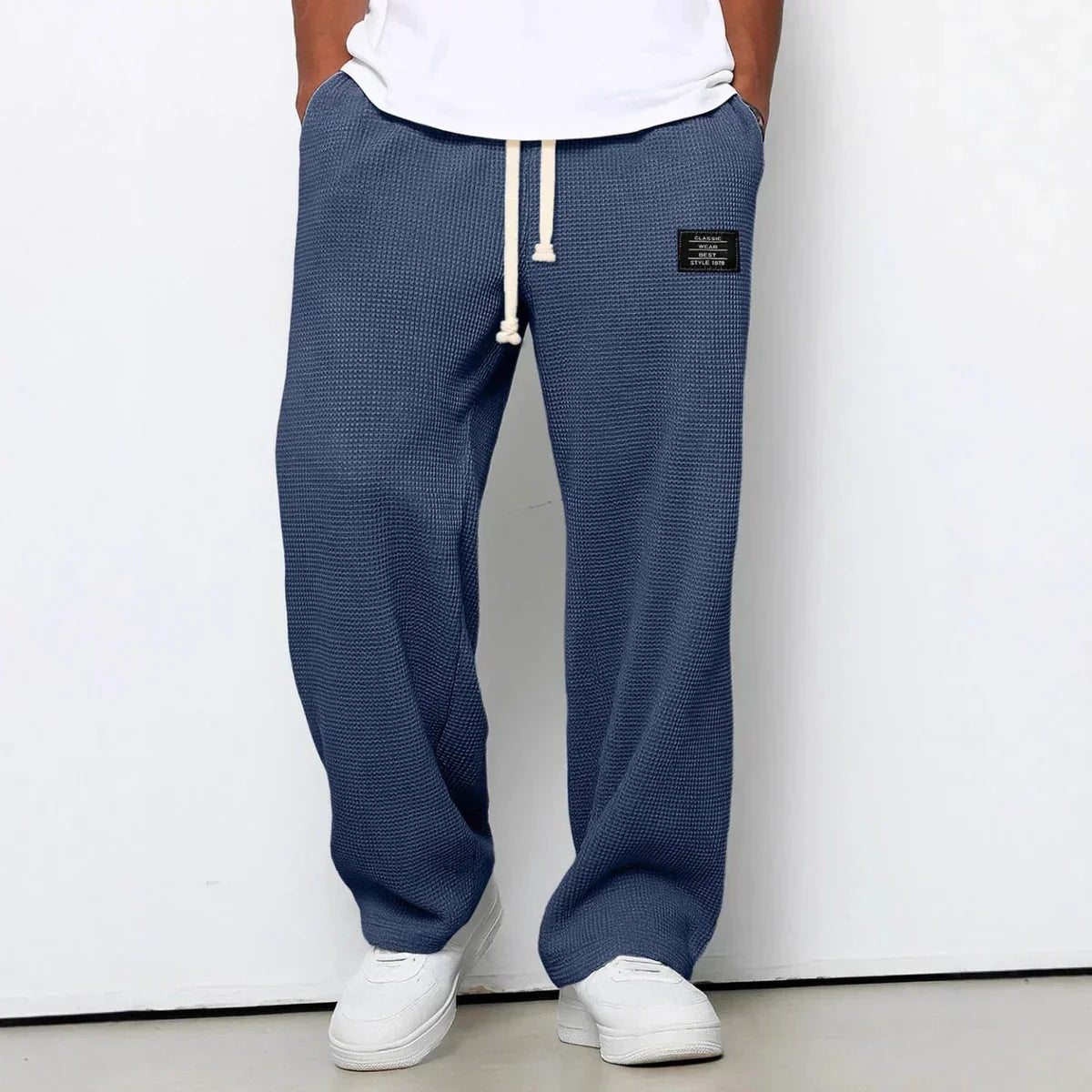 Malo - Wide Leg Pants with Adjustable Waist