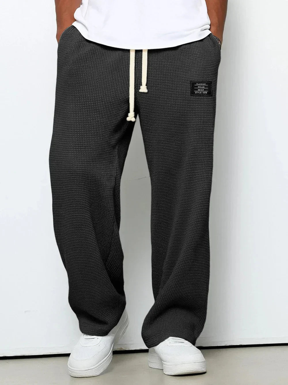 Malo - Wide Leg Pants with Adjustable Waist