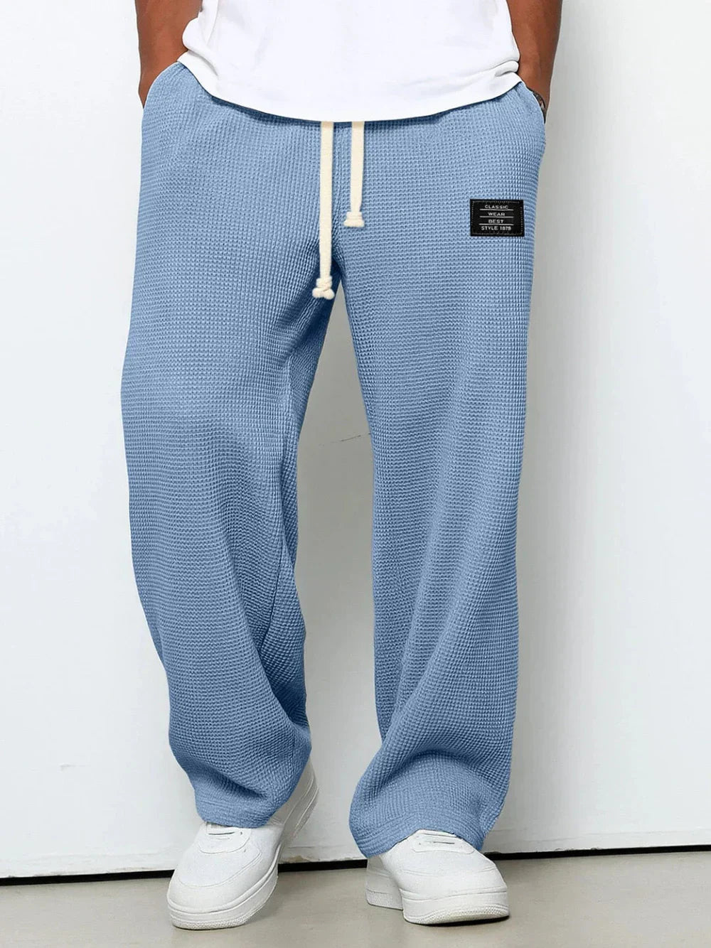 Malo - Wide Leg Pants with Adjustable Waist