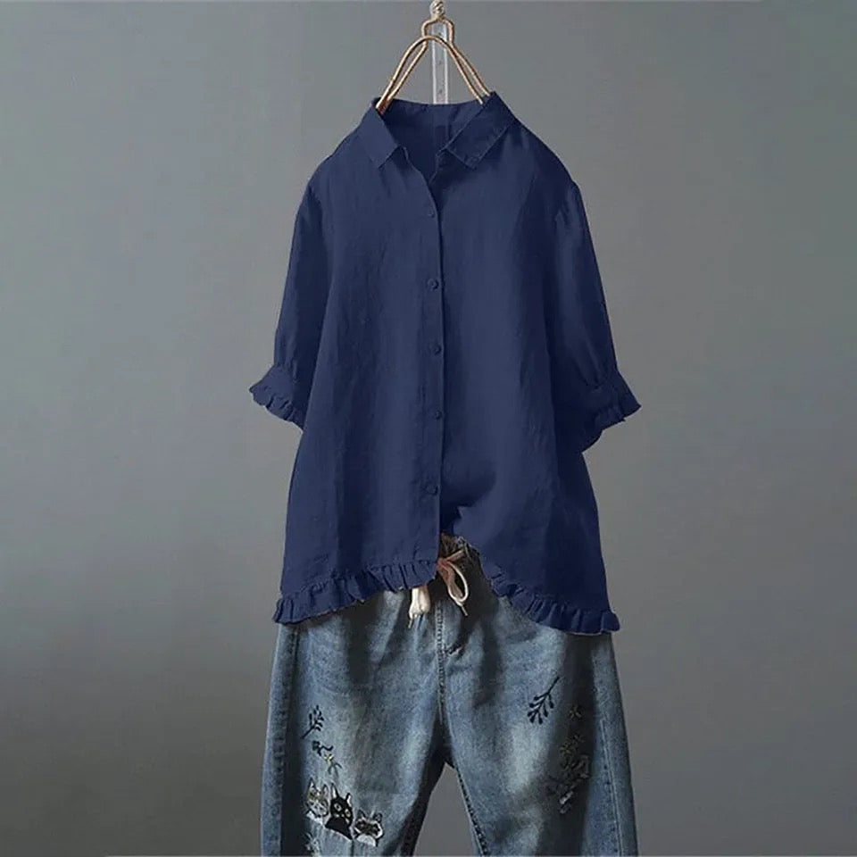 Martine - Elegantná Košeľa Z Prémiovej Bavlny