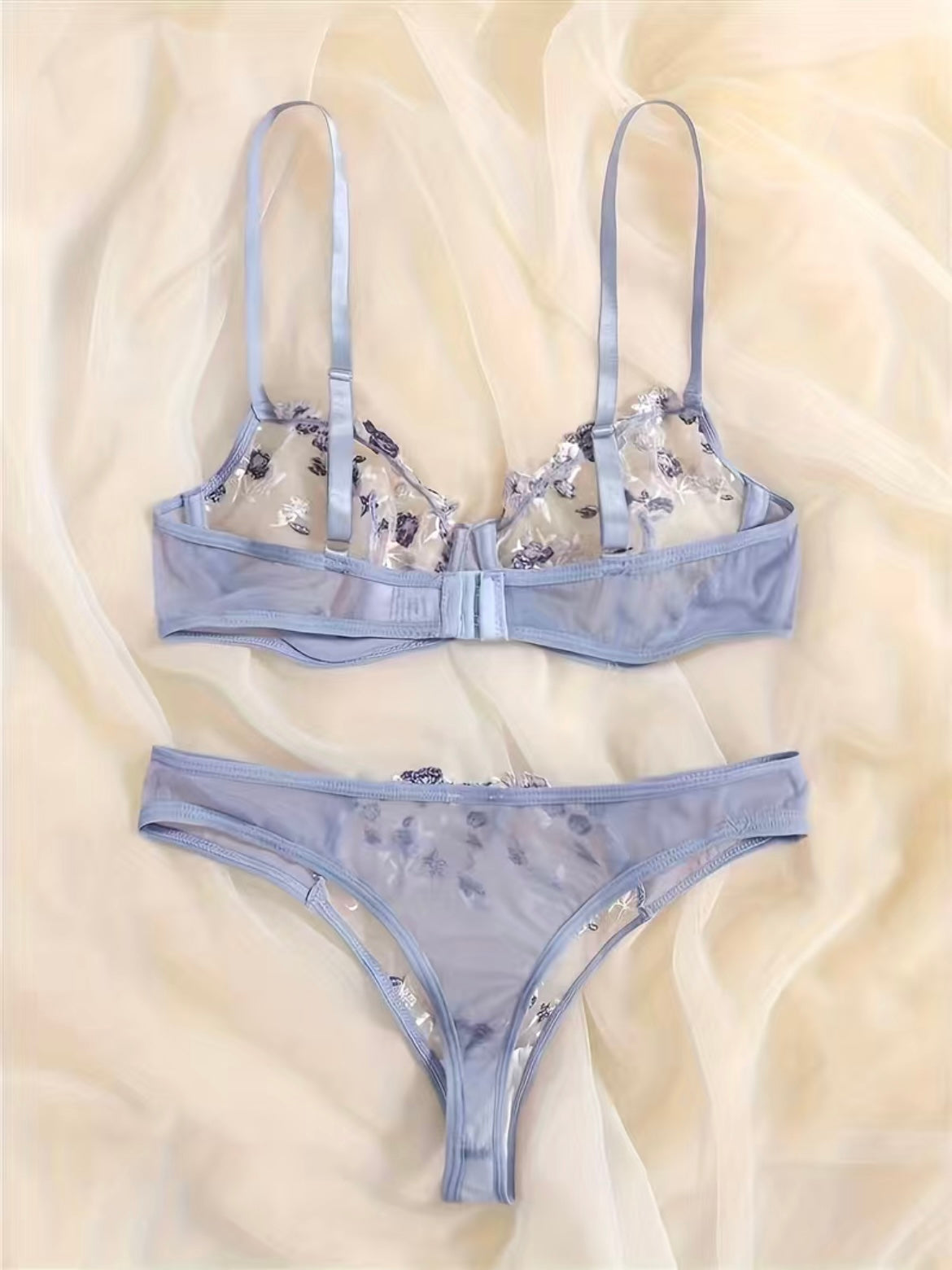 Mexico - Ensemble de Lingerie en Transparence