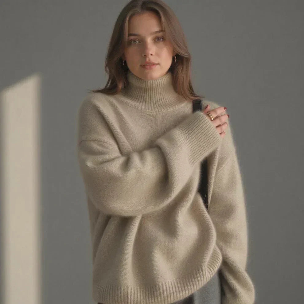 Eugénie - Suéter Suave de Cachemira Pura