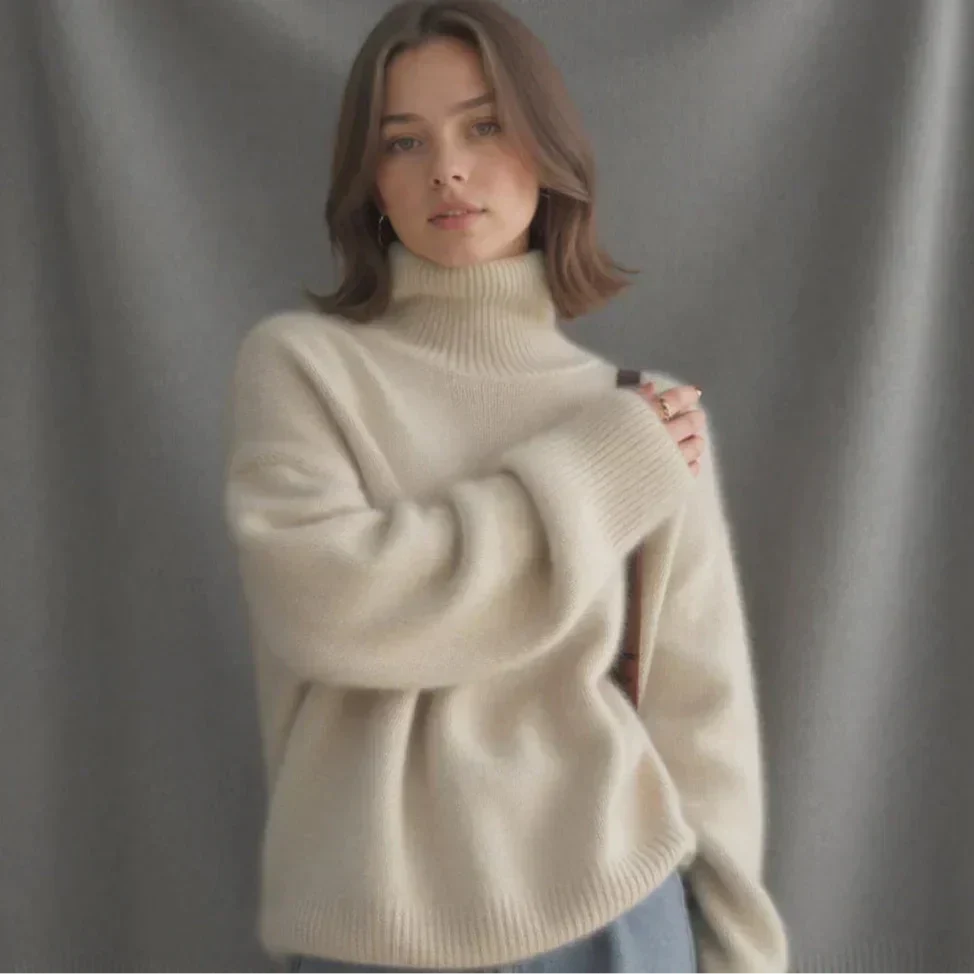 Eugénie - Suéter Suave de Cachemira Pura