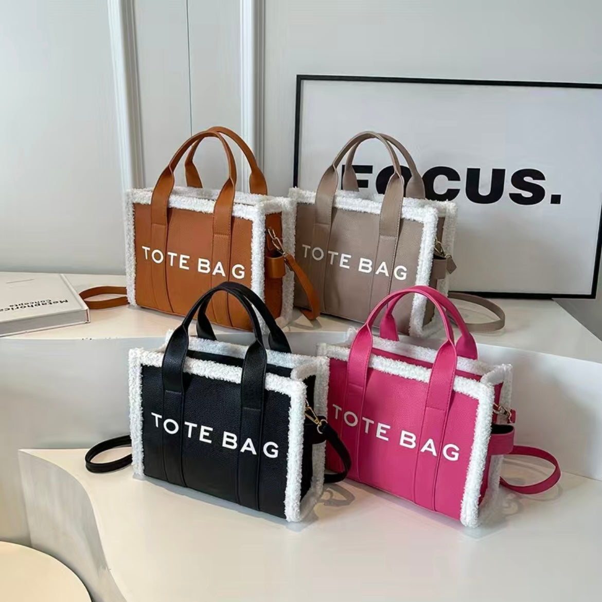 Brussels - Sac Cabas en Cuir Supérieur Vegan