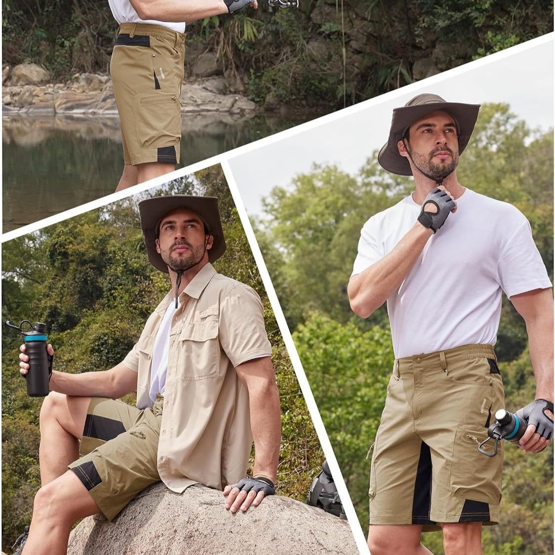 Matilio - Vandtætte Udendørs Cargoshorts