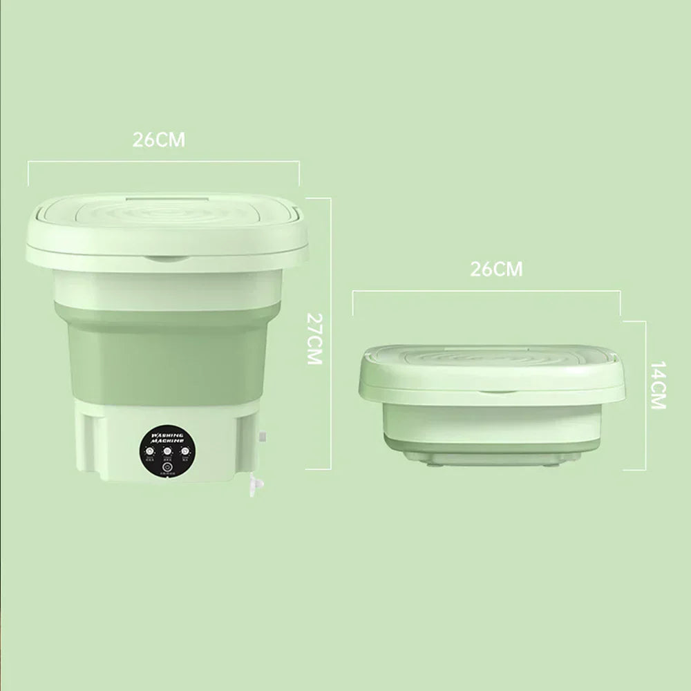PORTLING® Mini Machine à Laver Pliable