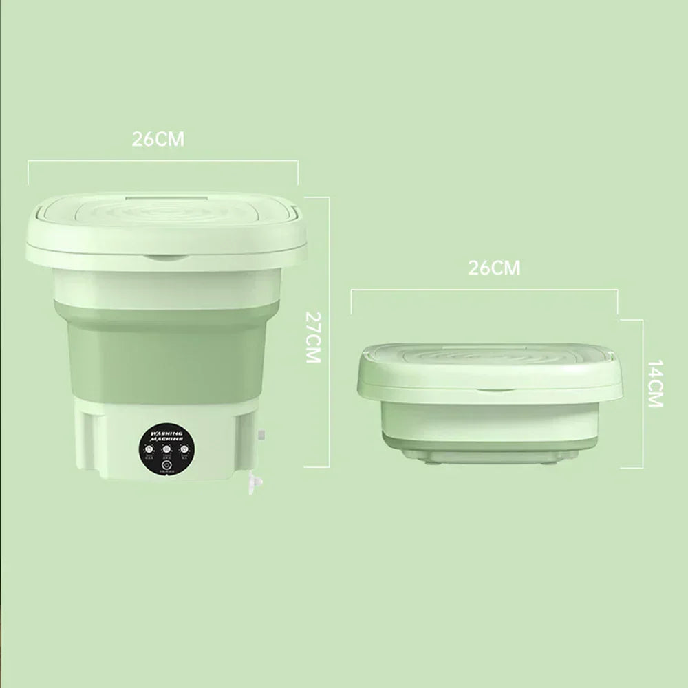 PORTLING® Mini Machine à Laver Pliable