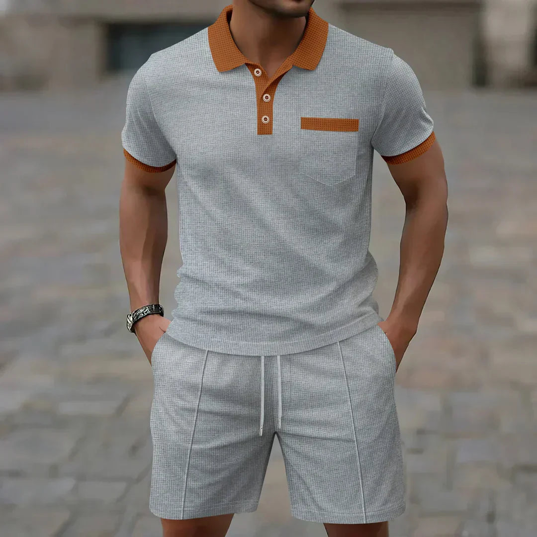 Ryan - Completo Estivo con Polo in Cotone e Pantaloncini