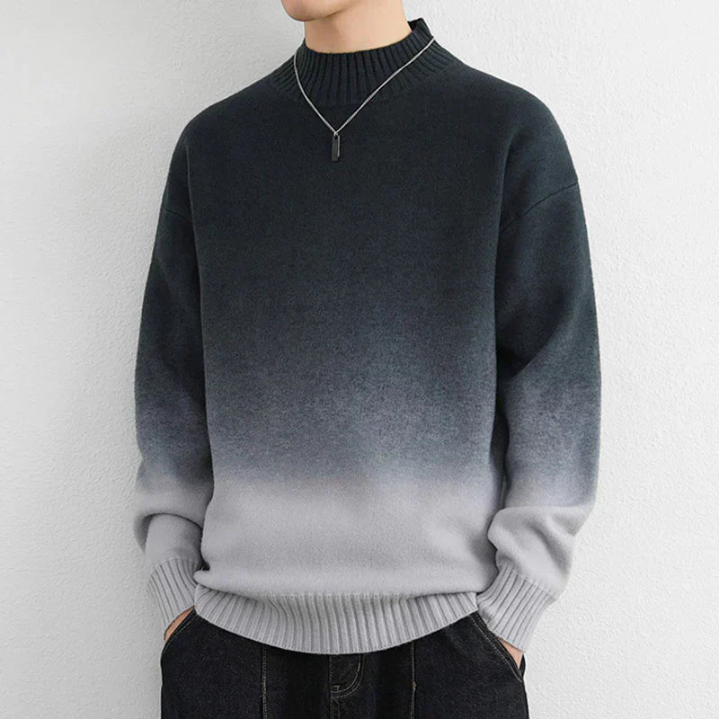 Johan - Pull en Laine Ombré Doublure Polaire