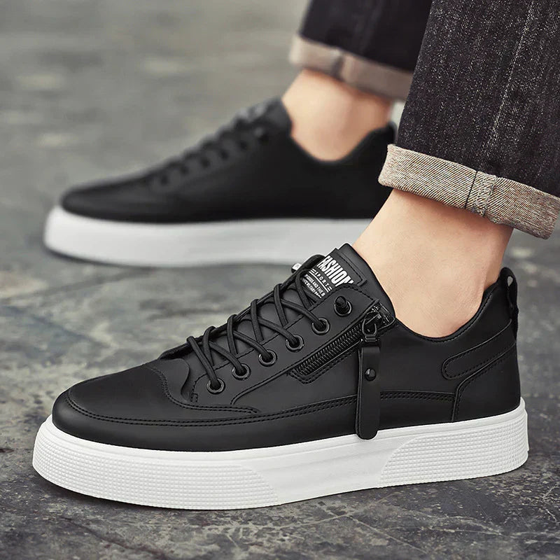 Elias - Trendy Urbane Lædersneakers
