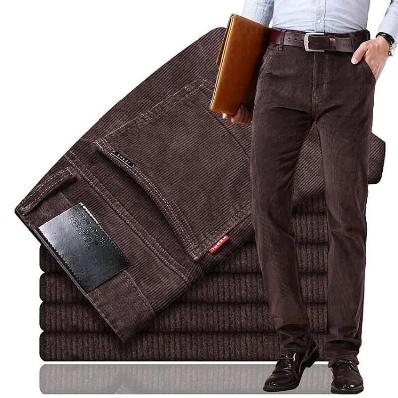 Romero - Warm & Elegant Corduroy Pants