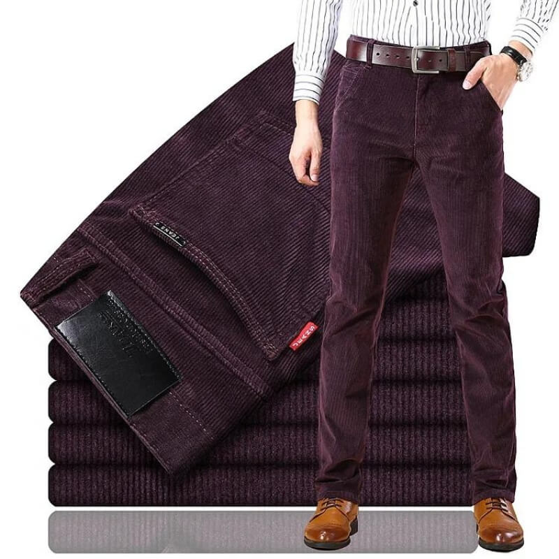 Romero - Warm & Elegant Corduroy Pants