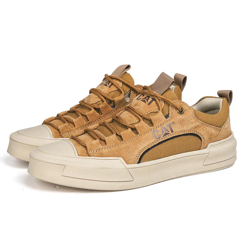 Rodney - Robuste Urbane Sneakers i Børstet Læder