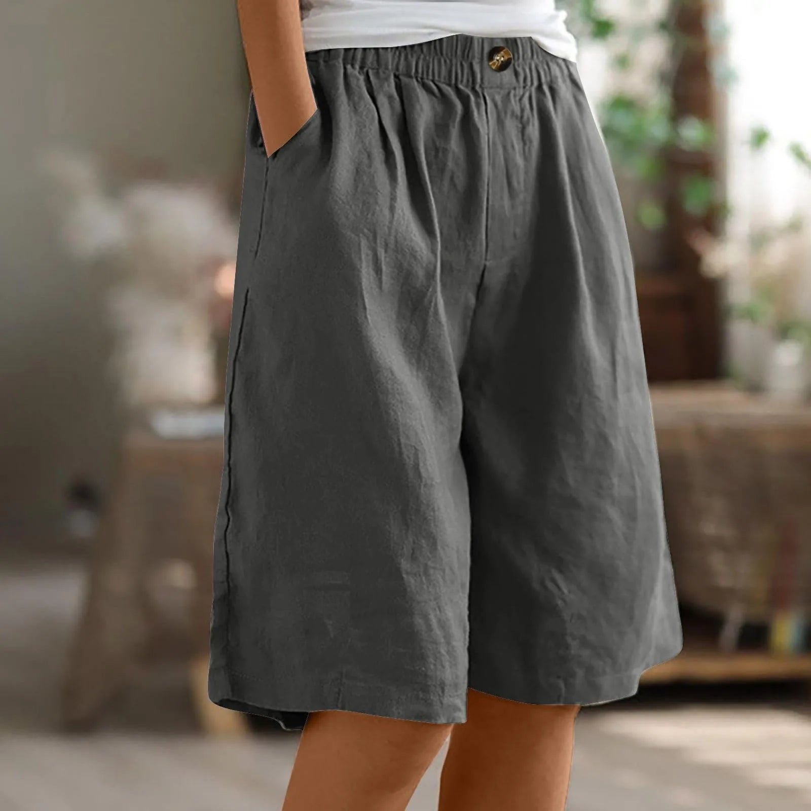 Siloe - Bohemian Style Oversized Shorts