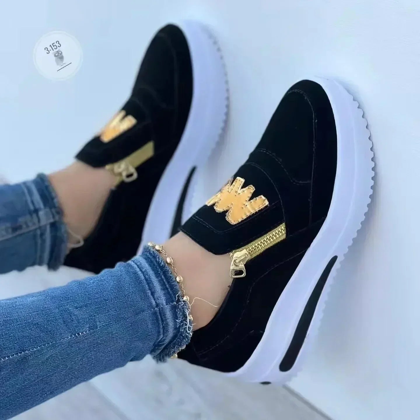 Marthe - Ergonomiske og Trendy Sneakers
