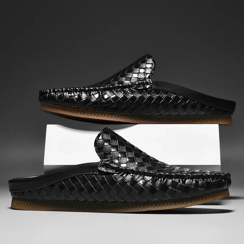 Stanislas - Elegante Lædermules i Mokkasinstil