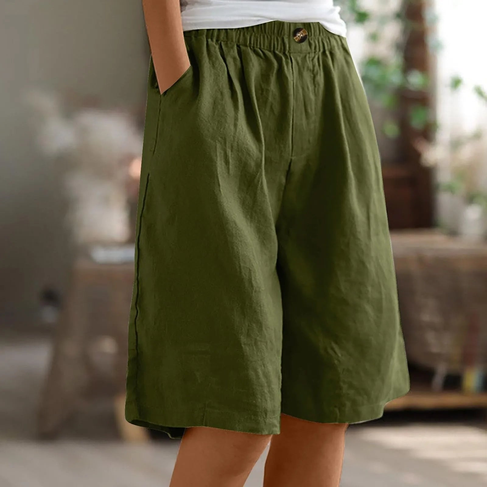 Siloe - Bohemian Style Oversized Shorts