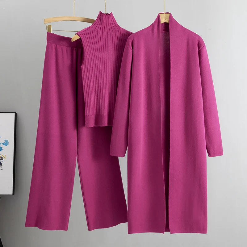 Galina - Prémiová Bavlněná Souprava z 3 Dílů