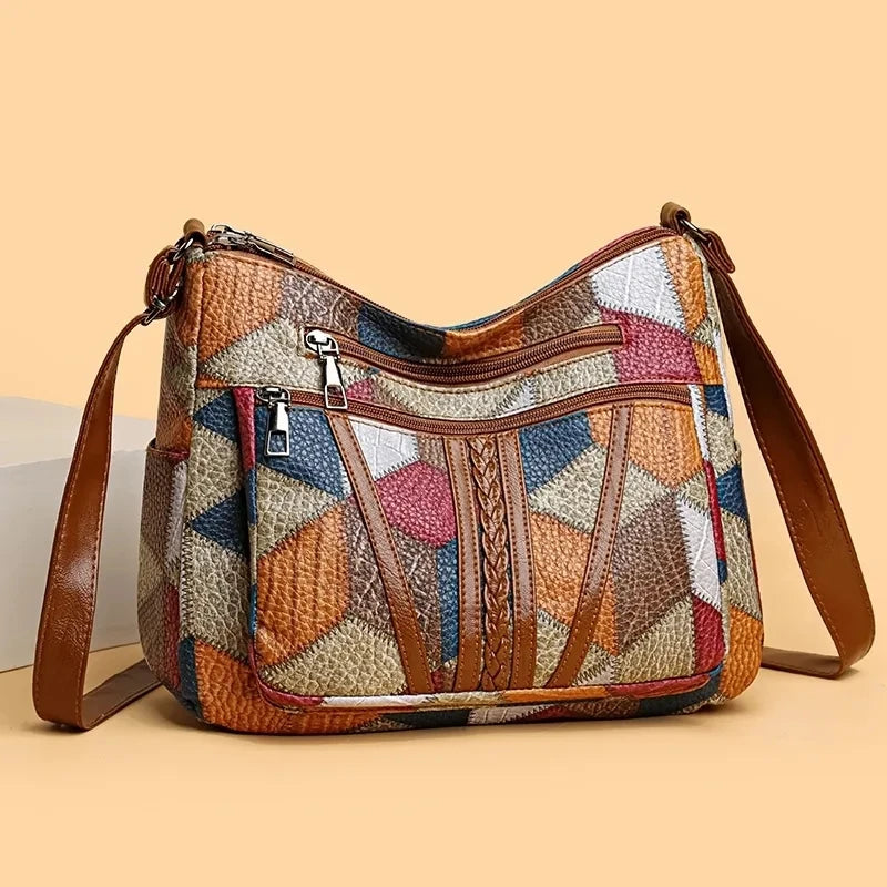 Allegra & Giulia - Elegante Håndlavede Læder Crossbody Tasker