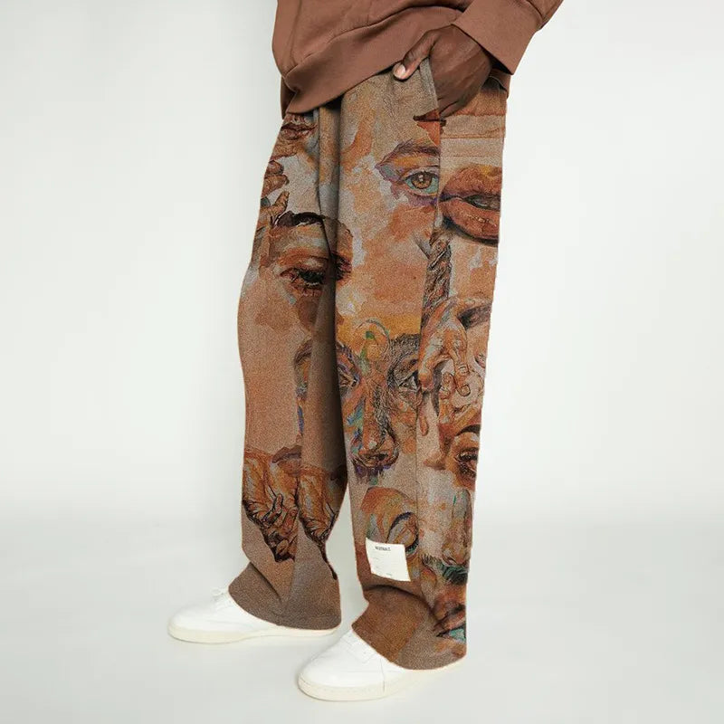 Barrio - Pantalon Streetwear 'All Eyes on Me'