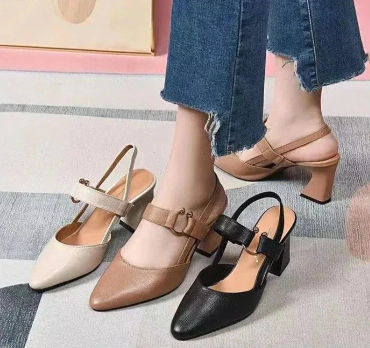 Adèle - Escarpins à Talons Orthopédiques