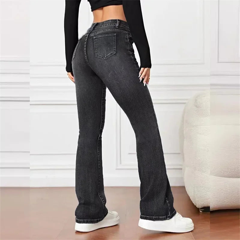 Coline - Premium Komfort Blussede Jeans