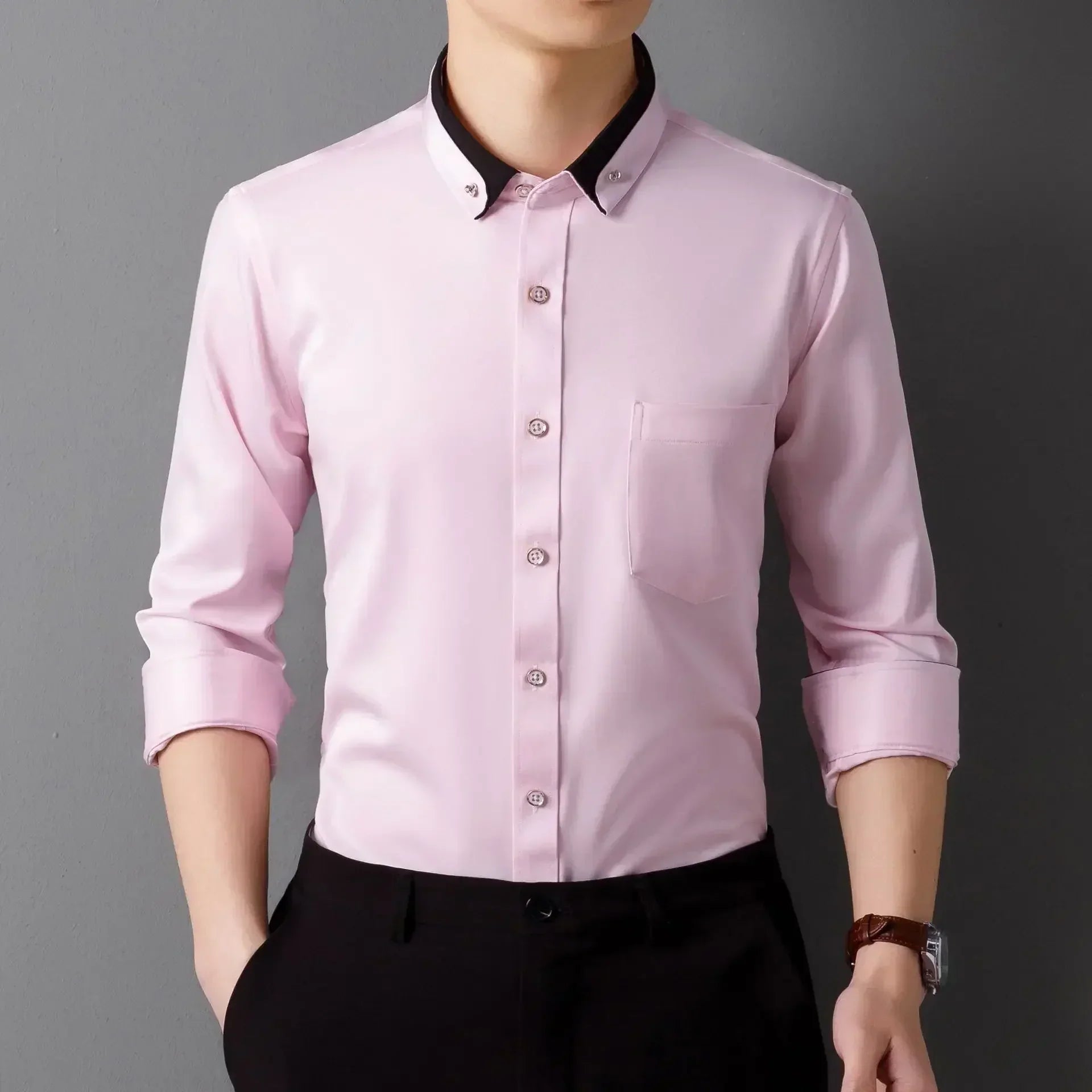 Valdo - Chemise Classique Manches Longues