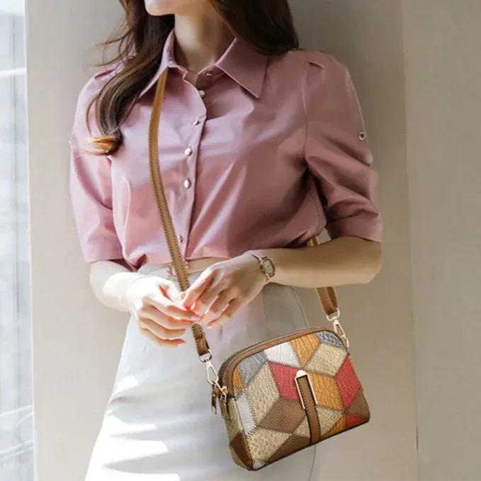 Josie - Elegant Håndlavet Læder Crossbody Taske